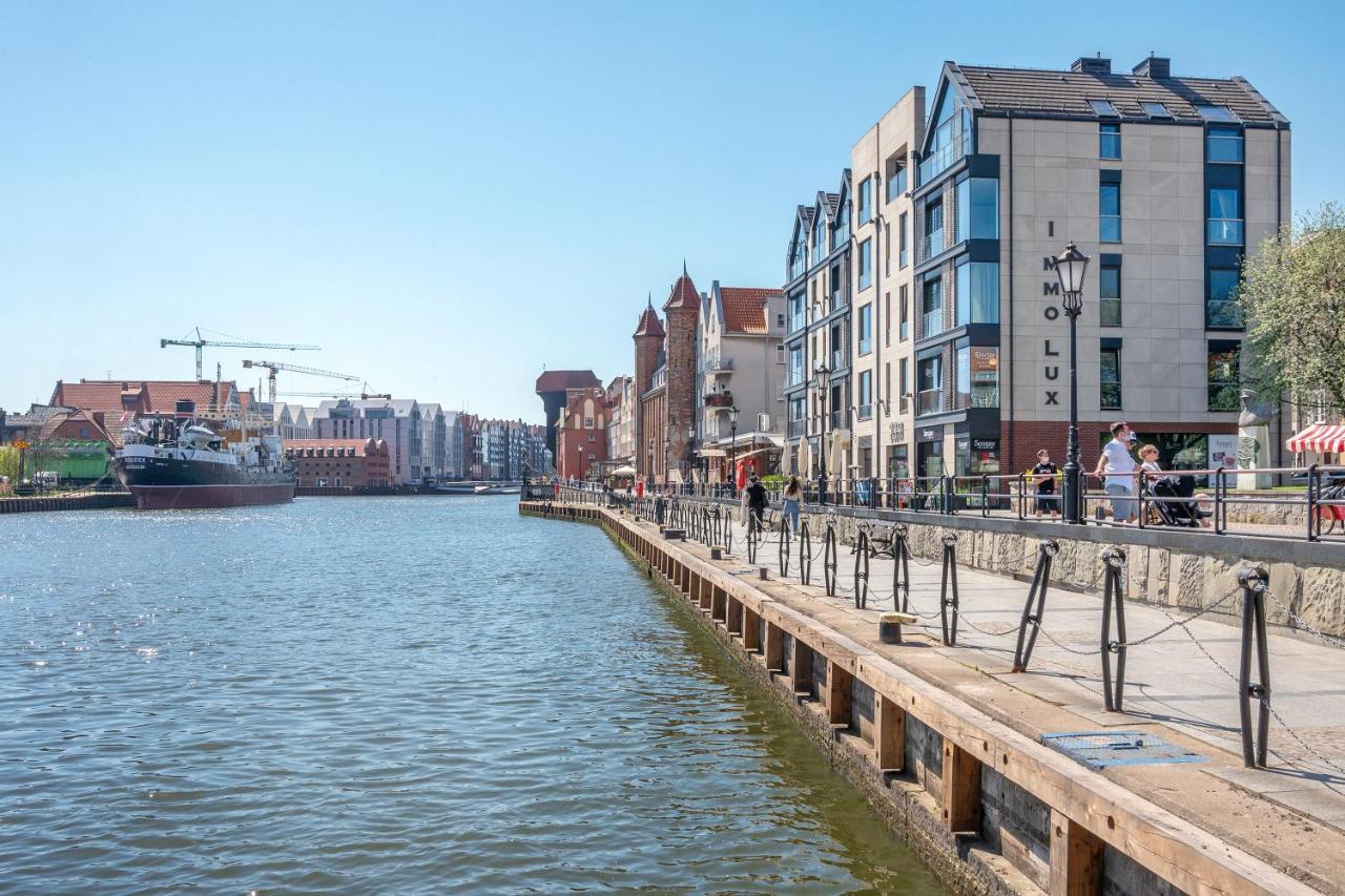 Symfonia Amazing River View Apartment By Downtown Apartments Гданьск Экстерьер фото